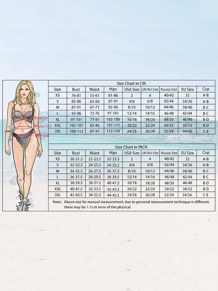 COOBBU Halter CUP Swimwear Sexy Bikinis Patchwork Swimsuit Women Bathing Suit Leopard Bikini Sets Solid Beachwear Biquini